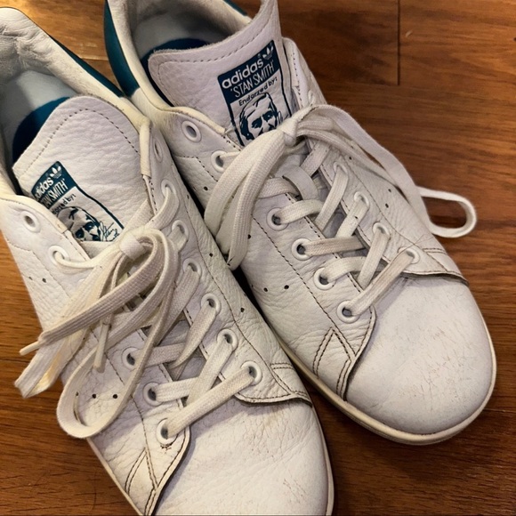 Adidas Women’s Stan Smith Leather Sneakers Shoes - Picture 7 of 9